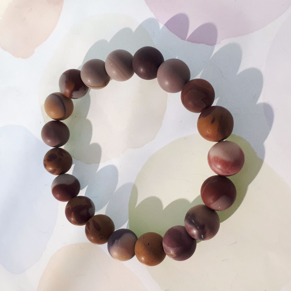 Matte Mookaite Jasper