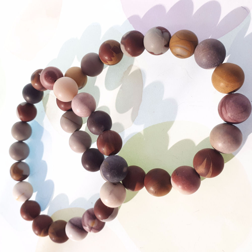 Matte Mookaite Jasper