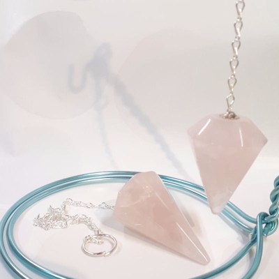 Pendulum Rose Quartz